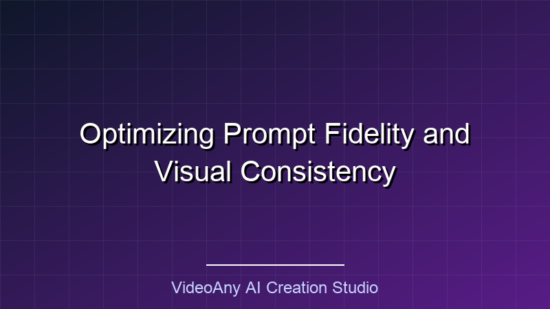 Promptgetrouwheid en visuele consistentie optimaliseren