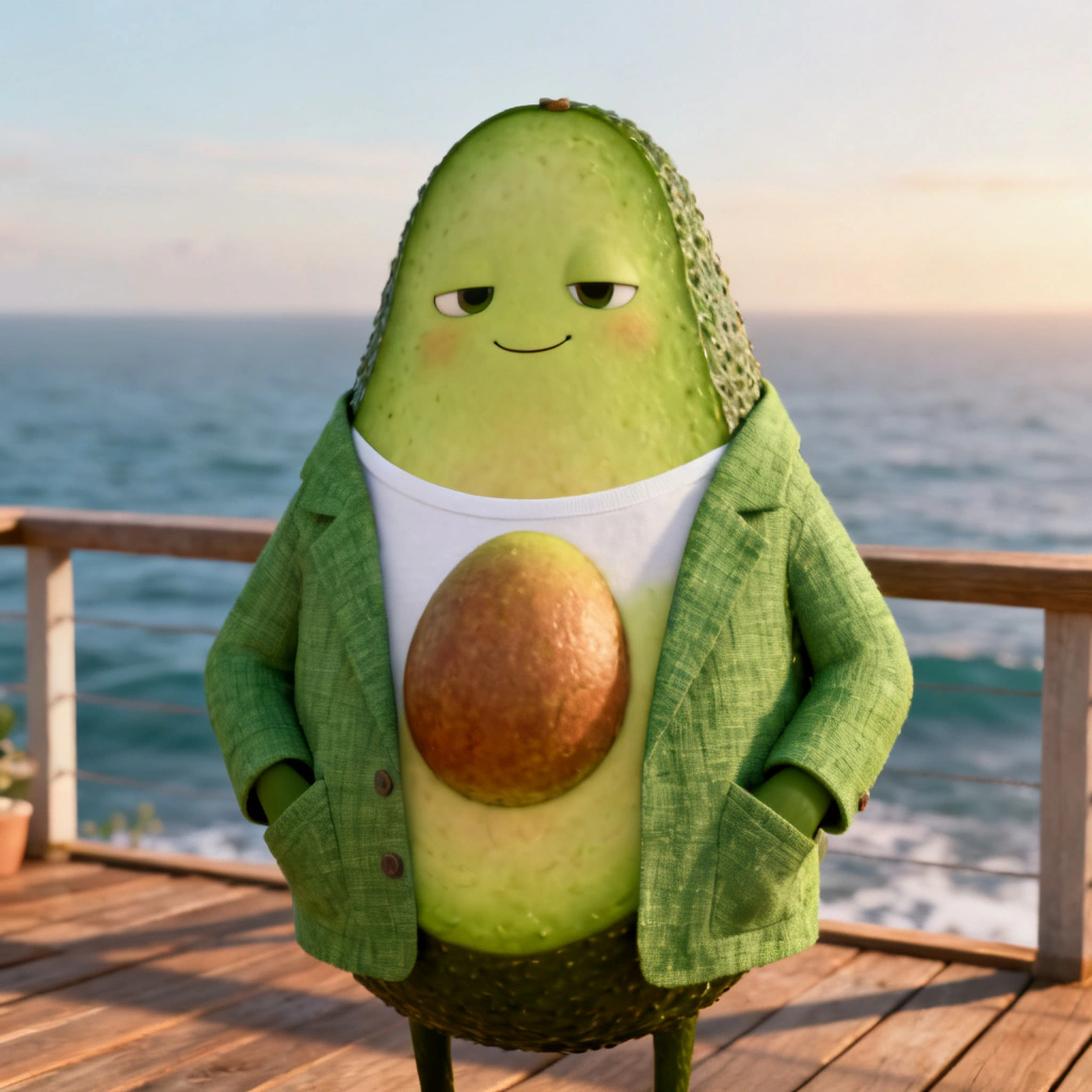 AI Fruit Love Island trend maken voor korte video's