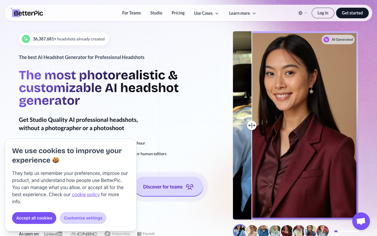7 beste AI headshot generators voor professionele profielfoto's