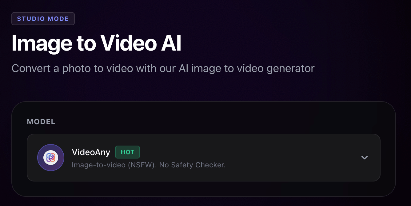 Step 1: Zo werkt Uncensored AI Image